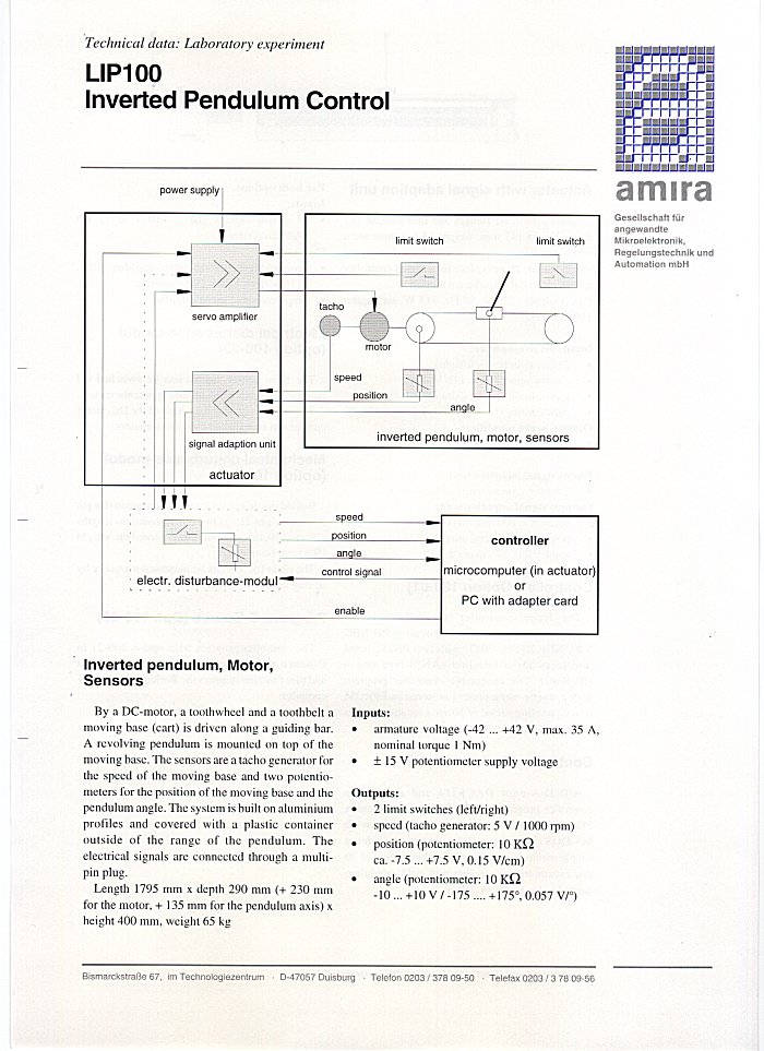 Technical Data Page 1